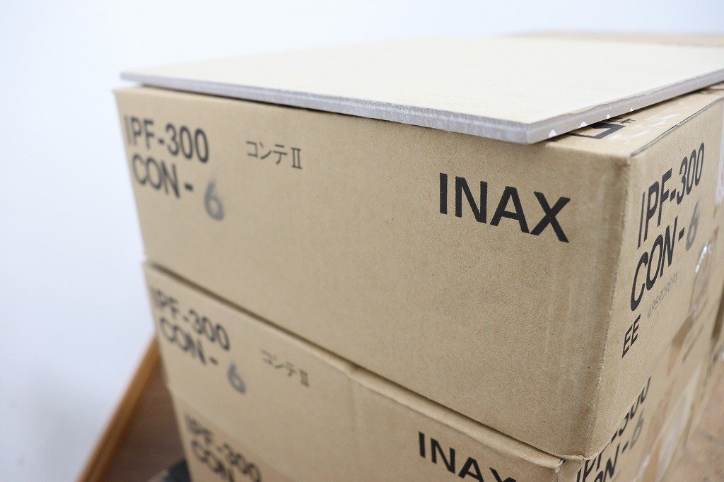 【引取限定】新品◆J5615◆LIXIL/INAX◆タイル◆6ケース◆1ケース11入◆コンテii◆300mm角平◆DIY◆IPF-300/CON-6_画像6