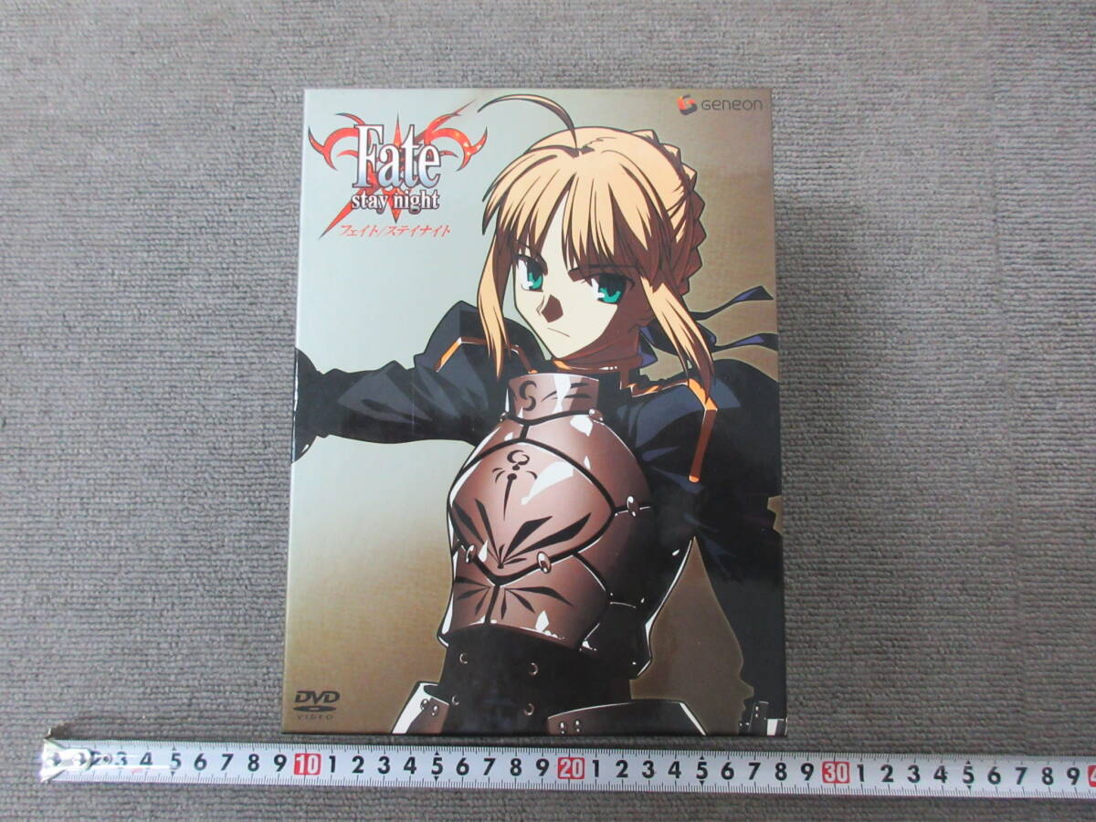 K050【4-7】▼ Geneon ジェネオン Fate stay night フェイト ステイナイト DVD-BOX 8枚組 収納BOX付きの画像2