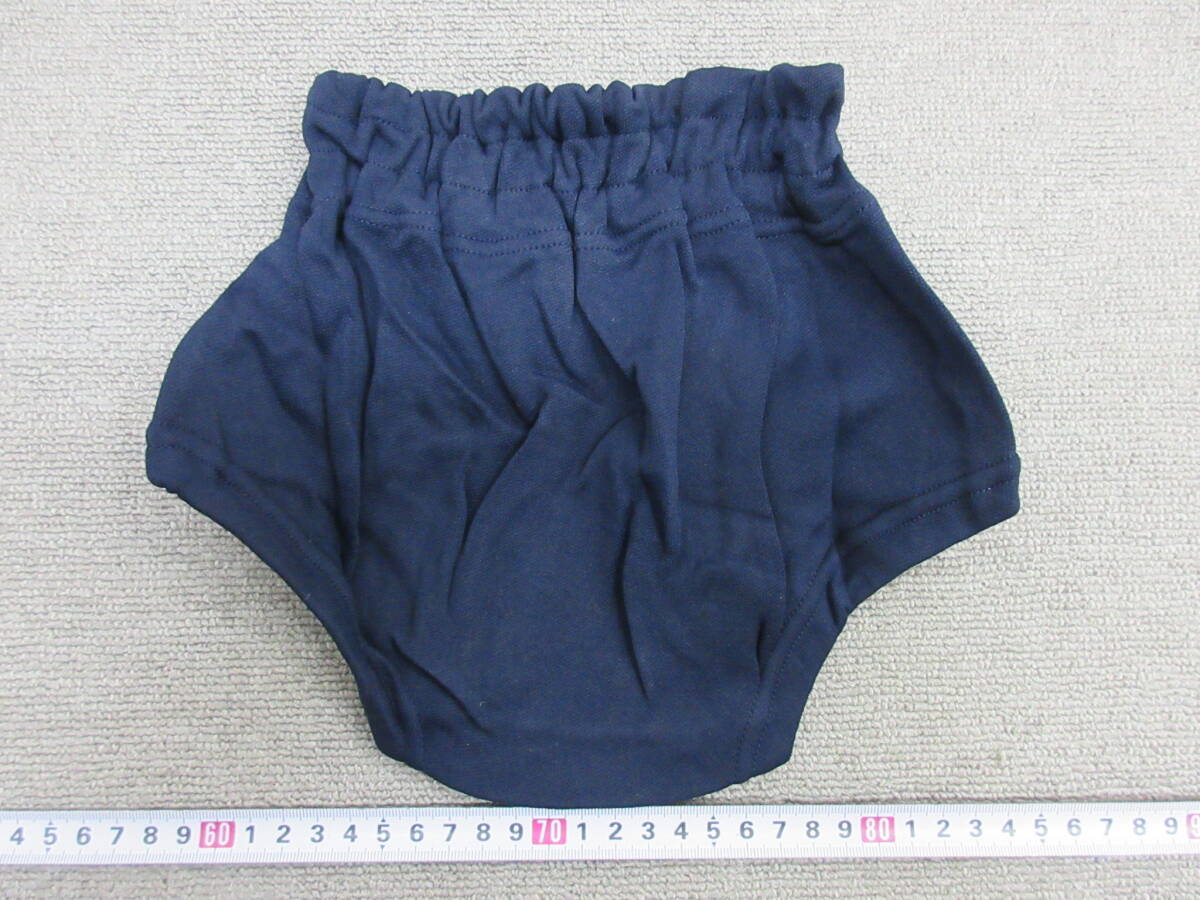 M[4-22]*6 clothing shop stock goods TSK woman bruma2 number size 7 point together dark blue unused long-term keeping goods / physical training put on gym uniform 