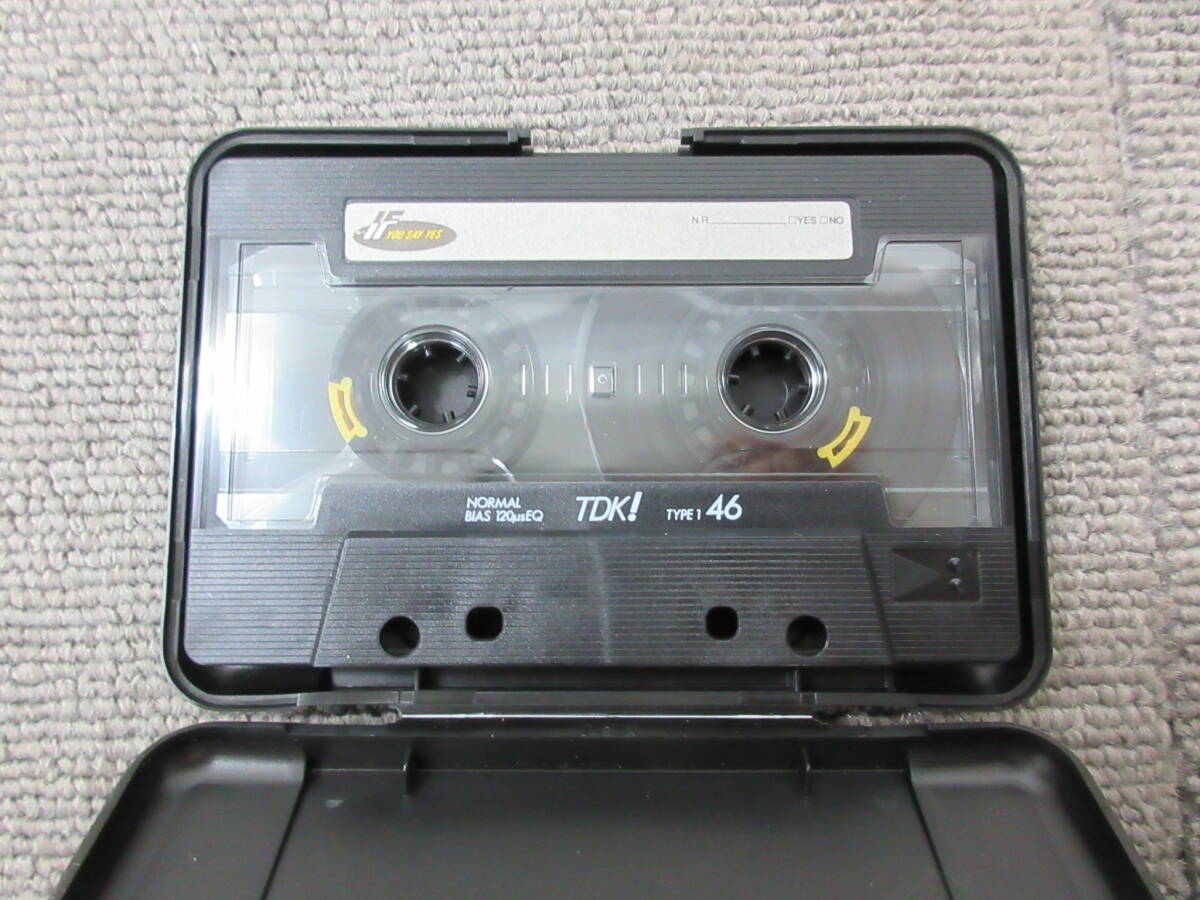 K119[4-27]* electric shop stock goods TDK cassette tape 4 point together IF-46B IF YOU SAY YES AR unused long-term keeping goods / audio 