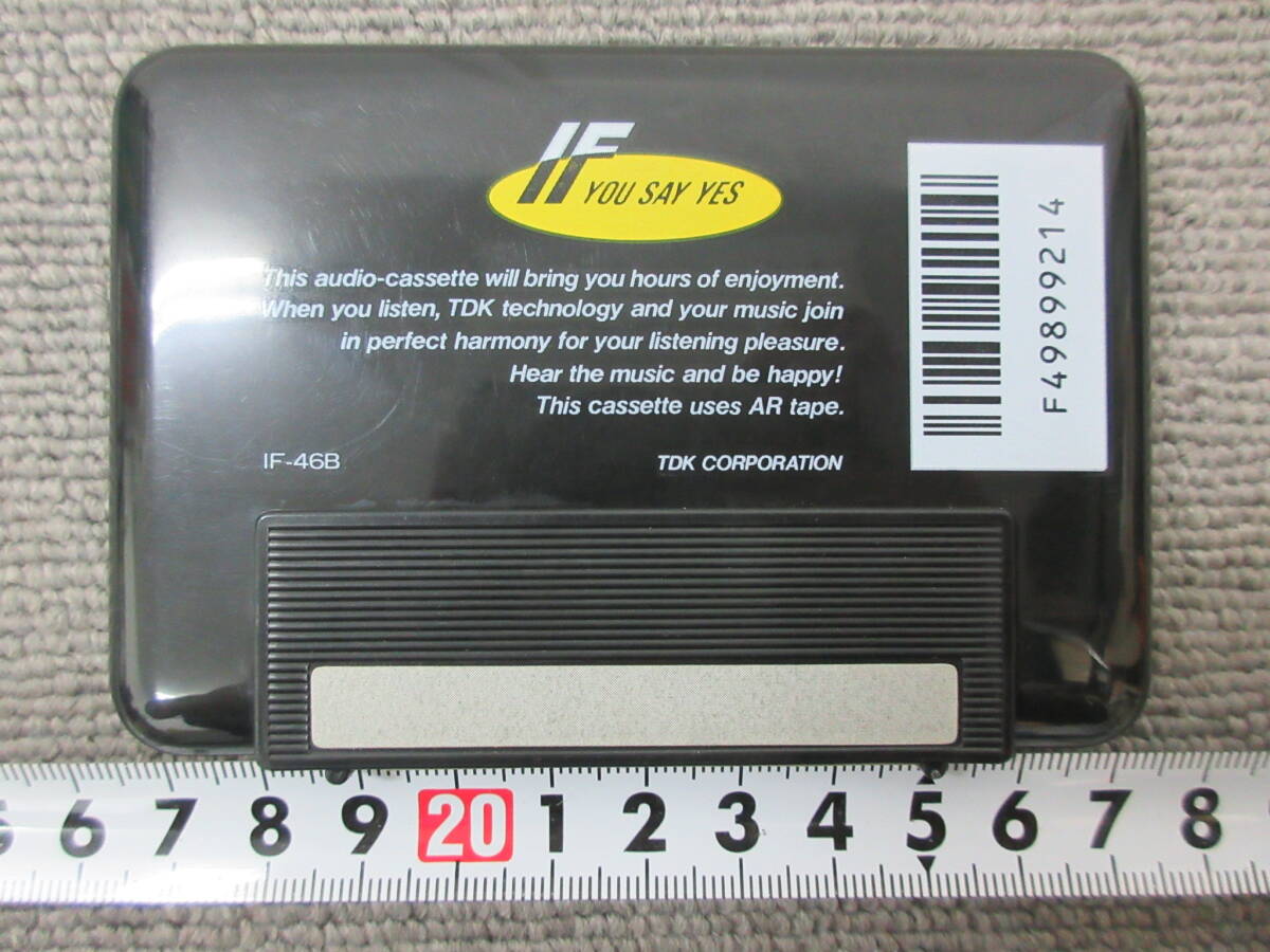 K119[4-27]* electric shop stock goods TDK cassette tape 4 point together IF-46B IF YOU SAY YES AR unused long-term keeping goods / audio 