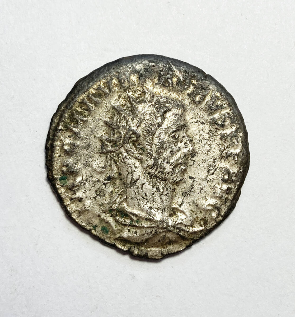 １円スタート! ・ローマ帝国の皇帝 プロブス（在位：AD 276-282年）アントニニアヌス・アンティーク コインの画像1