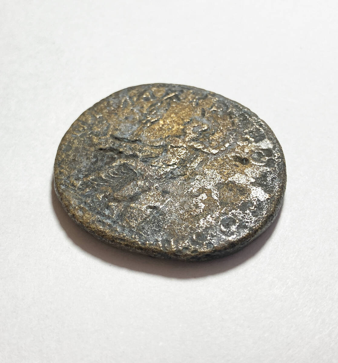 １円スタート! ・ローマ帝国の皇帝 ローマ ハドリアヌス（在位： 117-138 AD）セステルティウス青銅貨・アンティーク コインの画像6