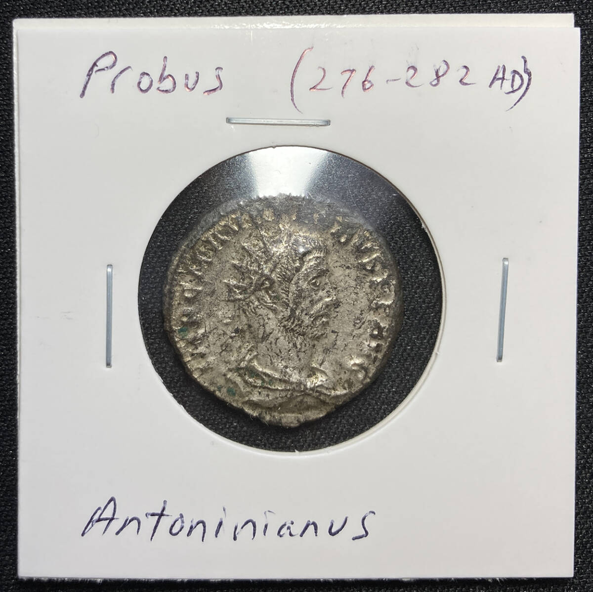 １円スタート! ・ローマ帝国の皇帝 プロブス（在位：AD 276-282年）アントニニアヌス・アンティーク コインの画像5