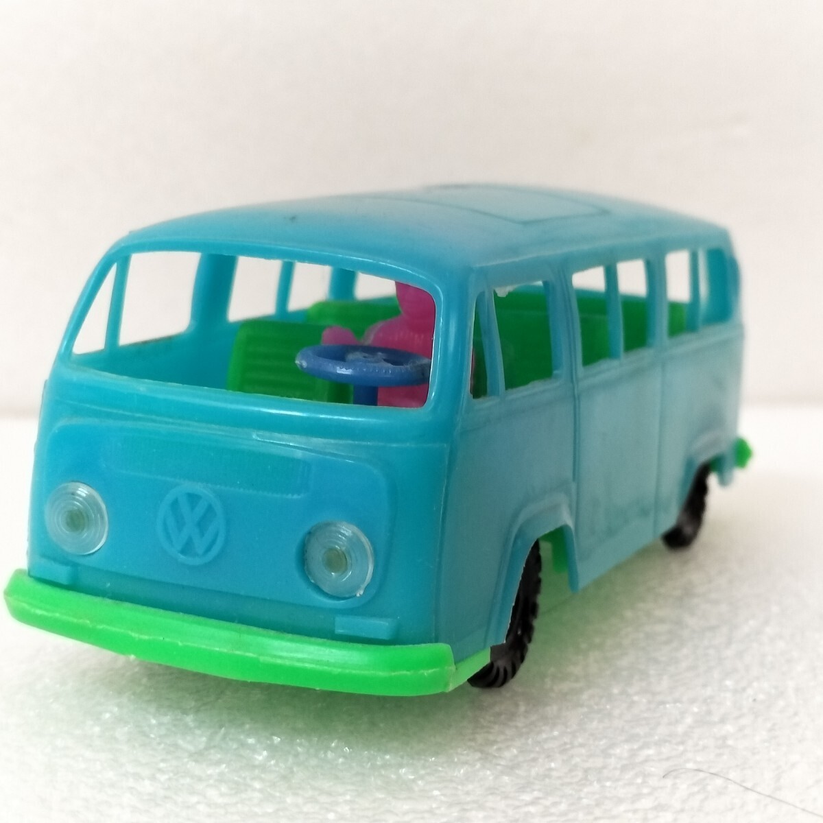 貴重! ビンテージプラスティックトイ フォルクスワーゲンバス タイプ2 volkswagen type 2 VW_画像1