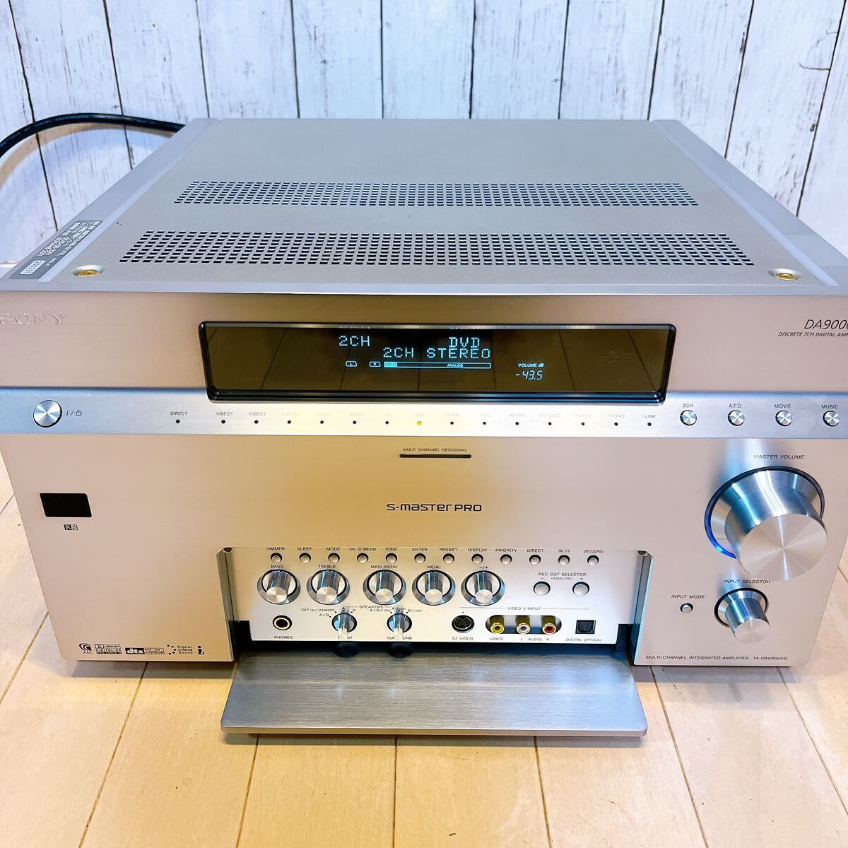 ソニー TA-DA9000ES S-Master PRO 唸 AVアンプ ジャンク ソニー TA-DA9000ES S-Master PRO 唸 AVアンプ ジャンク