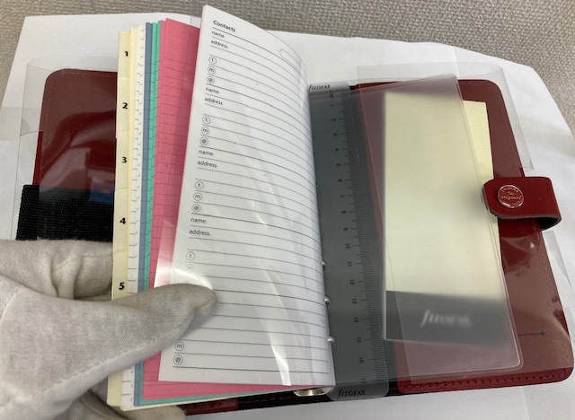 fILOFAX オリジナル バイブル ユニオンジャック 022502の画像10