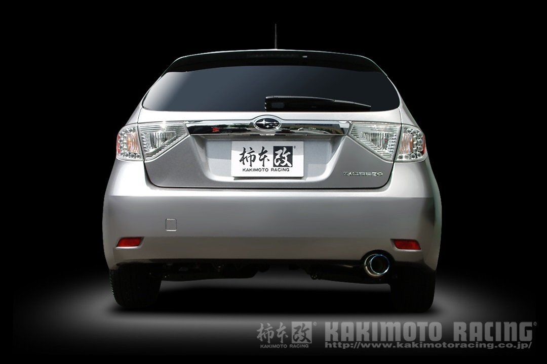 個人宅発送可能 柿本 カキモト マフラー Regu.06 & R レグゼロロクアール SUBARU インプレッサ GH2 1.5_NA FF 4AT/5MT (B21328)_画像2