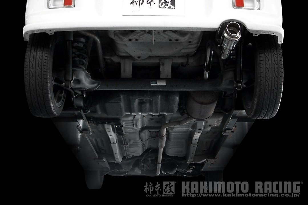 自動車関連業者直送限定 柿本 カキモト hyper GTbox Rev. DAIHATSU ダイハツ ムーヴ GF-L902S 01/10_M/C前 0.66_ターボ 2WD FF (D41303)_画像2