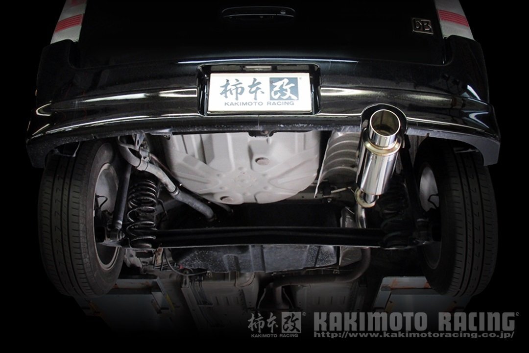 個人宅発送可能 柿本 カキモト マフラー hyper GTbox Rev. TOYOTA ポルテ NNP11 1.5_NA FF 4AT (T41351)_画像1