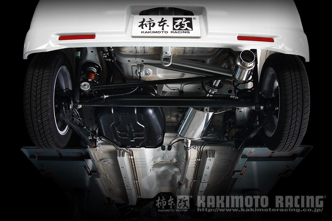 個人宅発送可能 柿本 カキモト マフラー hyper GTbox Rev. SUZUKI ワゴンRスティングレー MH23S 0.66_NA FF CVT/4AT (S41325)_画像1