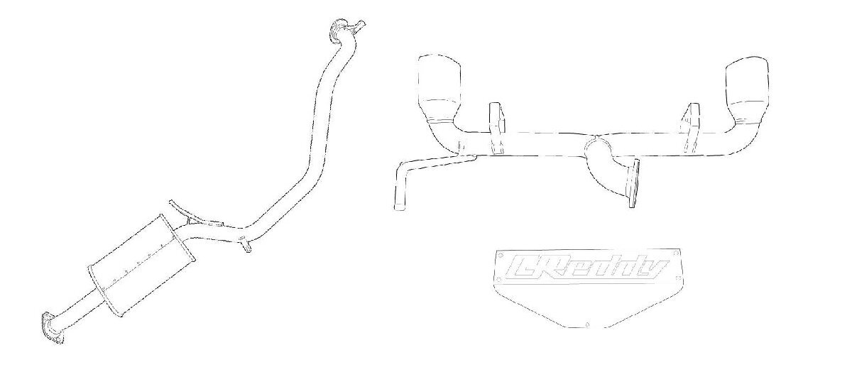 個人宅発送可能 GReddy トラスト クロスエキゾーストマフラー スズキ ジムニー JB64W G-Style (10193800)落札前納期確認して下さい_画像5