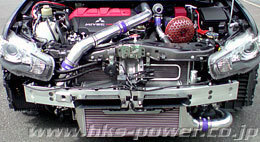 個人宅発送可能! HKS インタークーラーキット MITSUBISHI ミツビシ ランサーエボリューション CZ4A(X) 4B11 RタイプAL (13001-AM006)_画像はイメージです。