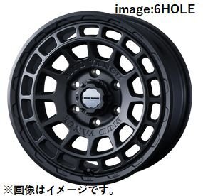 個人宅発送可能 Weds 14X4.5J +45 4穴 PCD100 FMBK ホイール 1本 MUD VANCE X TYPE F マッドヴァンス エックス タイプ エフ (41543)_画像1