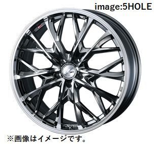 個人宅発送可能 ウエッズ Weds 15X4.5J +45 4穴 PCD100 BMCMC ホイール 1本 LEONIS MV レオニス・エムブイ (41704)_画像1