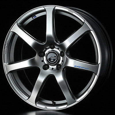 【個人宅発送可能】ウエッズ Weds 18X8.0J +42 5穴 PCD112 HSB ホイール 1本 LEONIS NAVIA 07 レオニス・ナヴィア ゼロセブン (40100)_画像1