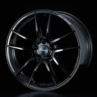 【個人宅発送可能】 ウエッズスポーツ WedsSport 18X9.5J +45 5H PCD114.3 GB ホイール 1本 RN-55M アールエヌゴーゴーエム (72972)_画像1