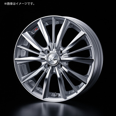 【個人宅発送可能】ウエッズ Weds 14X4.5J +45 4H PCD100 HSMC ホイール 1本 LEONIS VX レオニス・ブイエックス (33229)_※画像はイメージです。