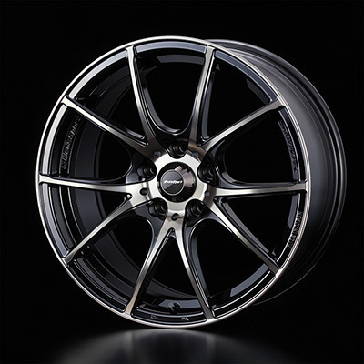 【個人宅発送可能】 ウエッズスポーツ WedsSport 17X7.5J +48 5H PCD100 ZBB ホイール 1本 SA-10R エスエーイチマルアール (72623)_画像1