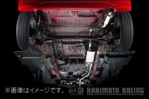 自動車関連業者直送限定 柿本 マフラー GTbox 06&S HONDA ホンダ N-ONE DBA-JG1 S07A ターボ 2WD (H44394)_画像4