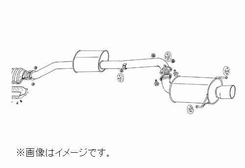 自動車関連業者直送限定 フジツボ マフラー レガリス シリーズ Legalis R 日産 BCNR33 スカイラインGT-R 【BG加工可能】(790-15075)_画像1