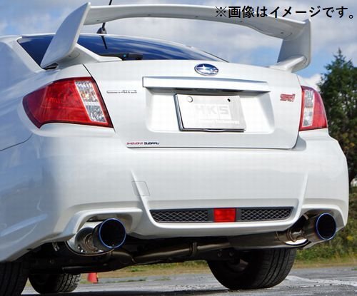 個人宅発送可能 HKS スーパーターボ マフラー SUBARU スバル インプレッサ WRX STI GVB EJ20 (TURBO) センターパイプ付 (31029-AF008)_画像2