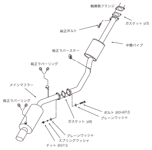 自動車関連業者直送限定 HKS Silent Hi-Power サイレントハイパワー マフラー トヨタ スープラ JZA70 1JZ-GTE 90/09-93/05 (31019-AT004)_※画像はイメージです。