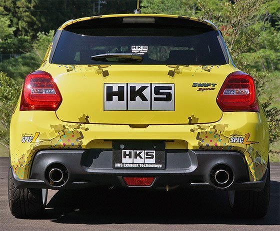 自動車関連業者直送限定 HKS ハイパワースペックL2 マフラー スズキ スイフト スポーツ ZC33S K14C(TURBO) 17/09-20/04 (31019-AS109)_※画像はイメージです。