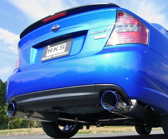 個人宅発送可能 HKS Super Turbo Muffler スーパーターボ マフラー スバル レガシィB4 BL5 EJ20(TURBO) 03/06-09/04 (31029-AF004)_※画像はイメージです。