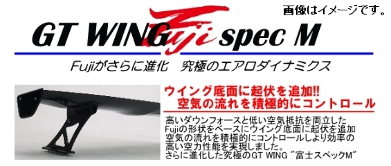 自動車関連業者直送限定 サード SARD GT ウイング 汎用タイプ GT WING fuji spec-M 1710mm High カーボン平織 (61808C)_画像2