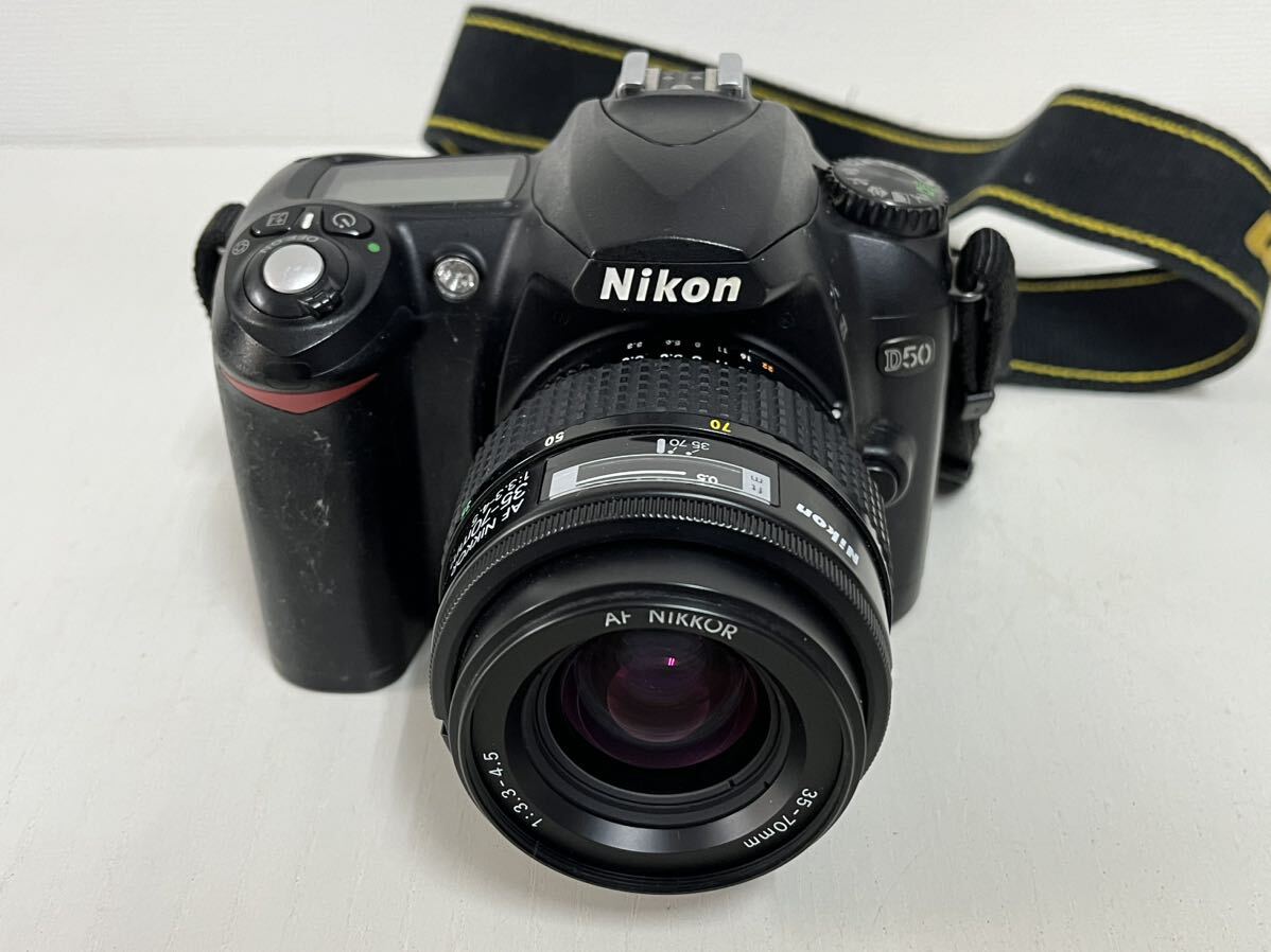3h Nikon ニコン D50 LENS レンズ AF NIKKOR 35-70mm 1:393-4.5 デジタルカメラ _画像3