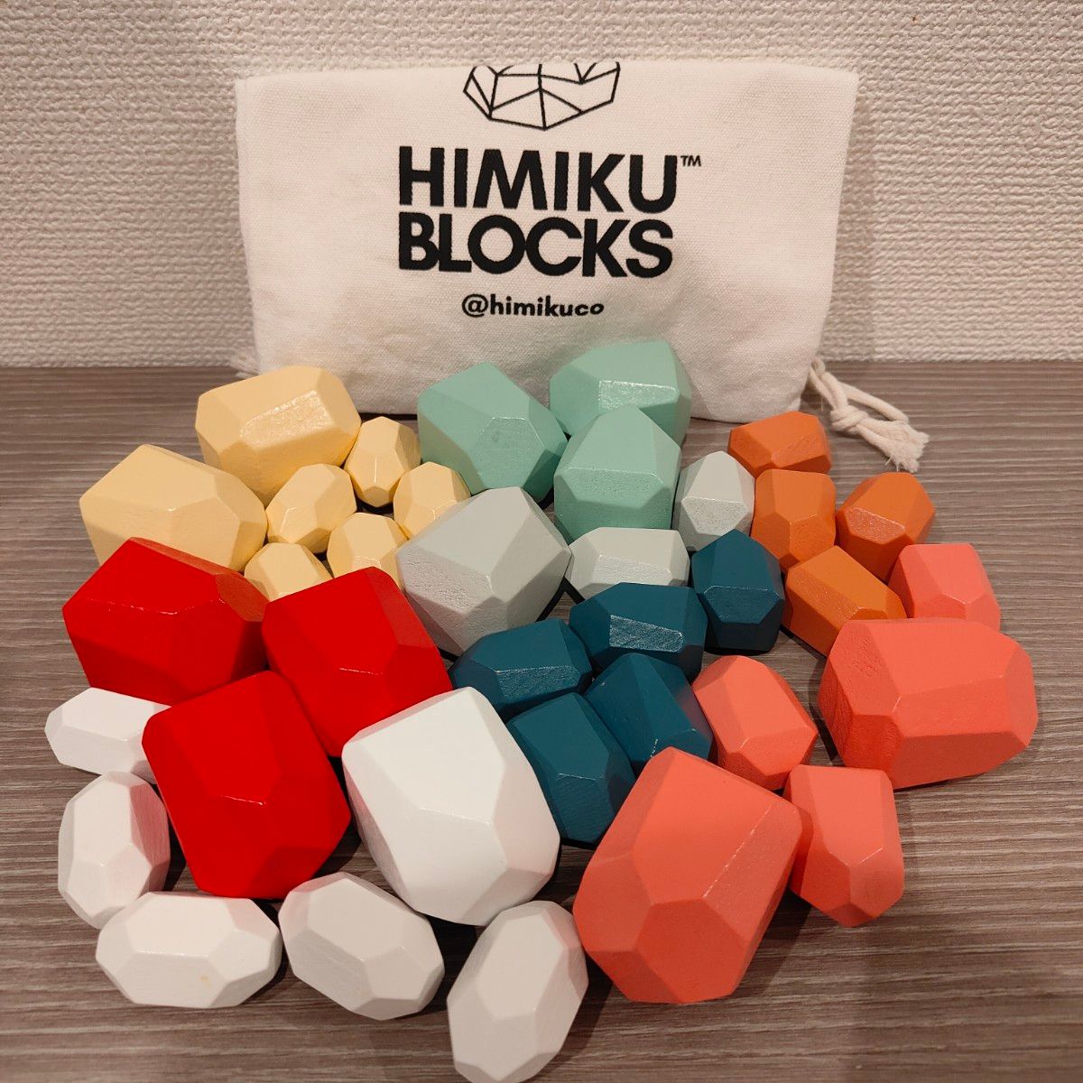 HIMIKUブロック　ヒミク　36 ピース　積み木　ヒミクブロック 知育玩具