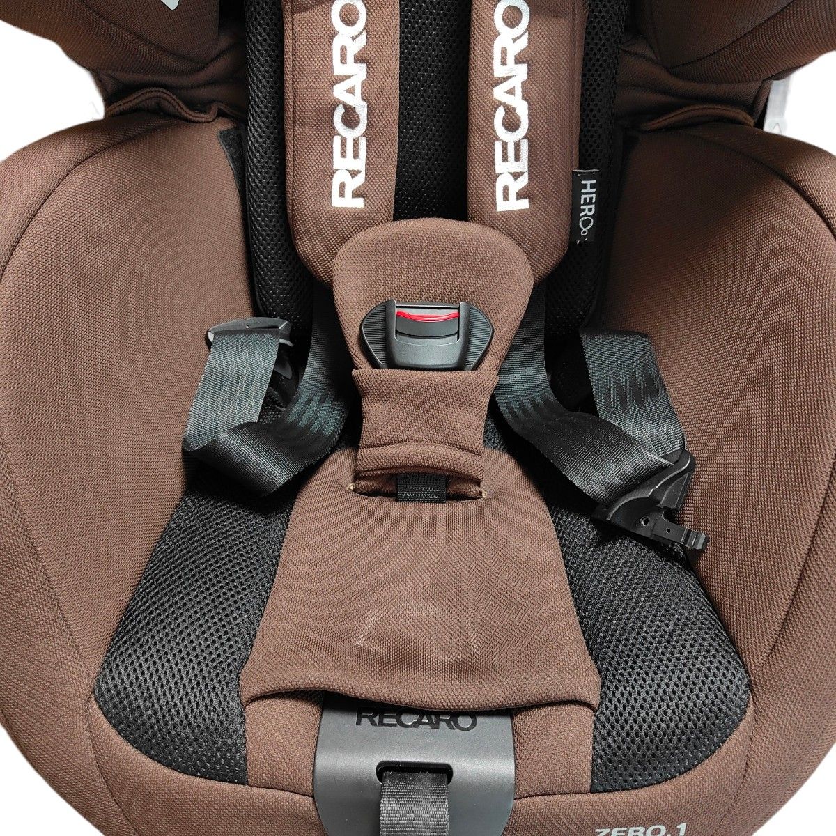 レカロ ゼロワン チャイルドシート 回転式 ISOFIX ブラウン RECARO 