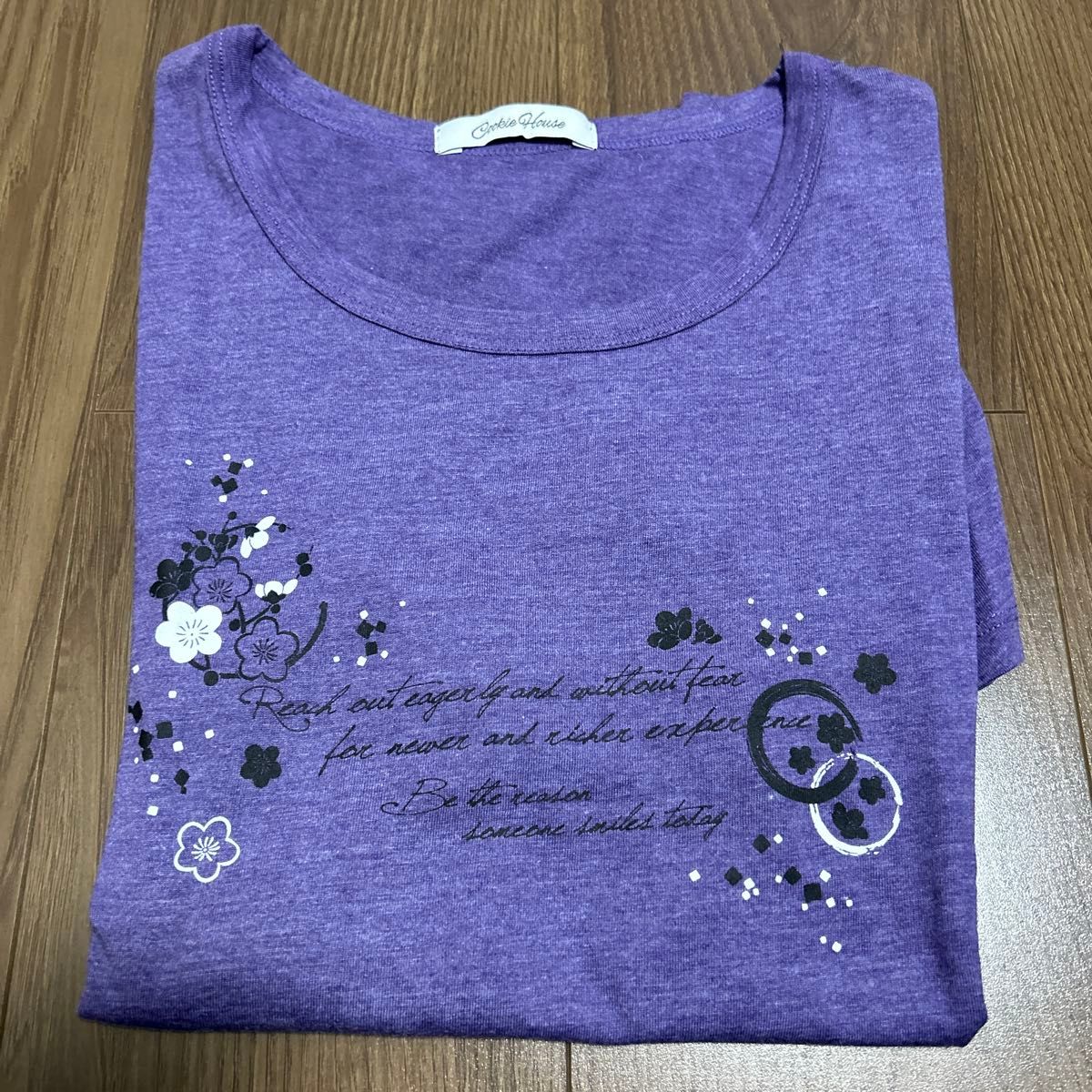 Tシャツ Ｌ　紫系