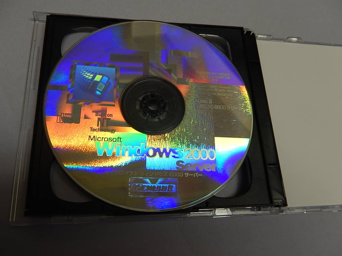 Microsoft Windows2000 Server 5クライアントアクセスライセンス付き PC-015_画像6