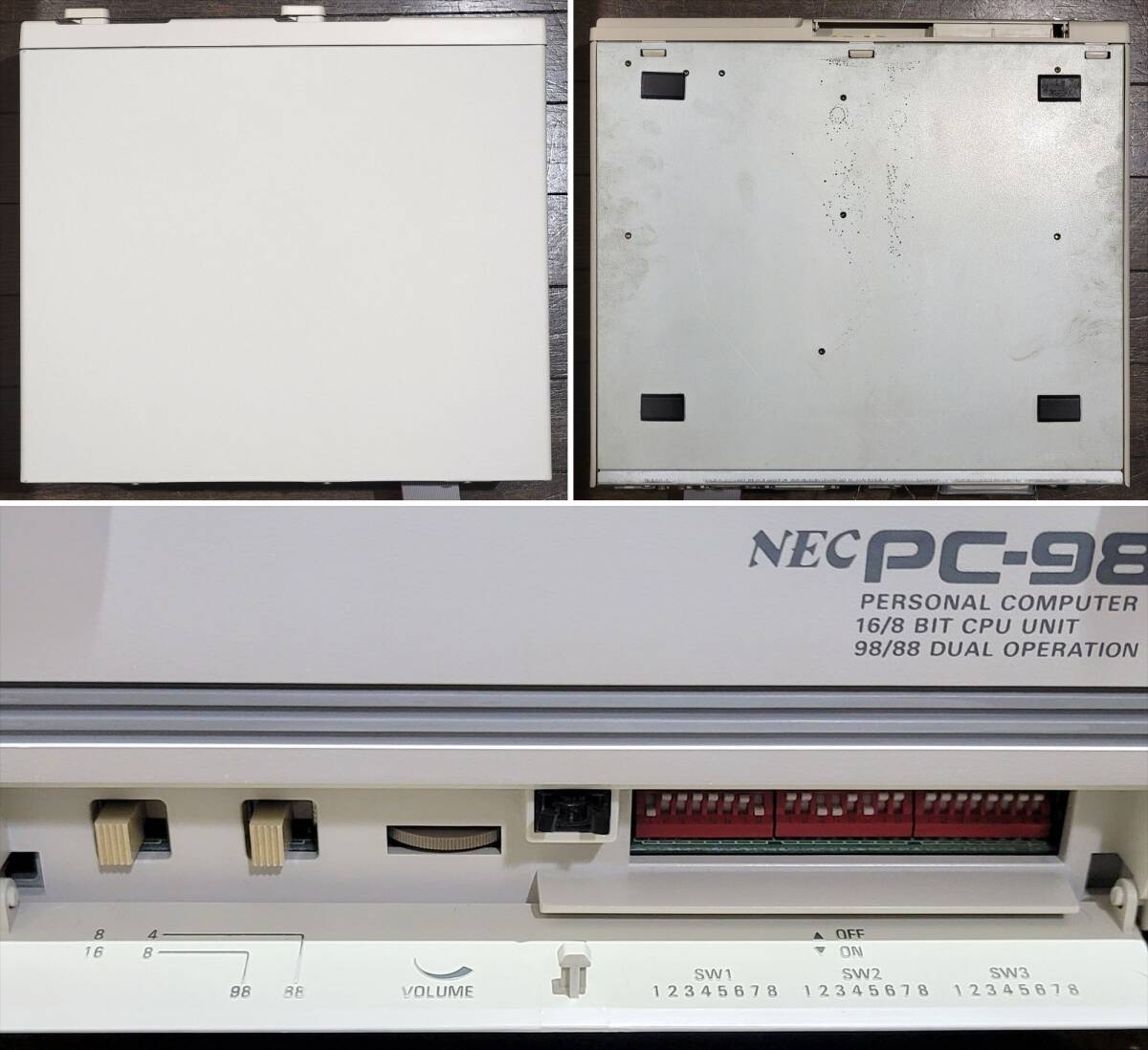 [動作品] NEC PC-98DO+ (PC-98DO/P) & HxC Floppy Emulator MAX 組み込み済 PC-8801/PC-9801ハイブリッド SB2 ☆即決価格落札時オマケ付きの画像6