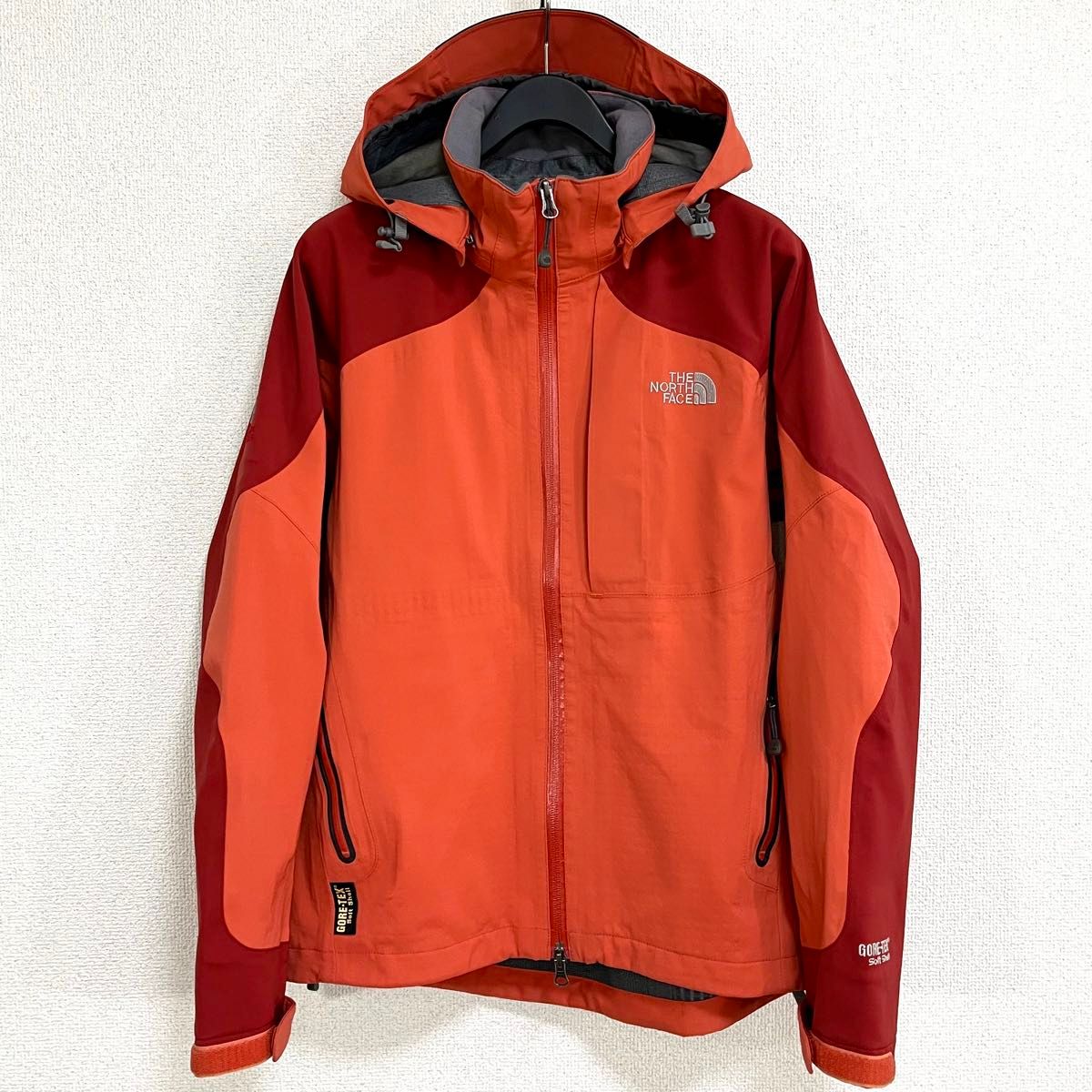 美品希少 ノースフェイス サミットシリーズ ソフトシェルマウンテンパーカー レディースM THE NORTH FACE フード着脱