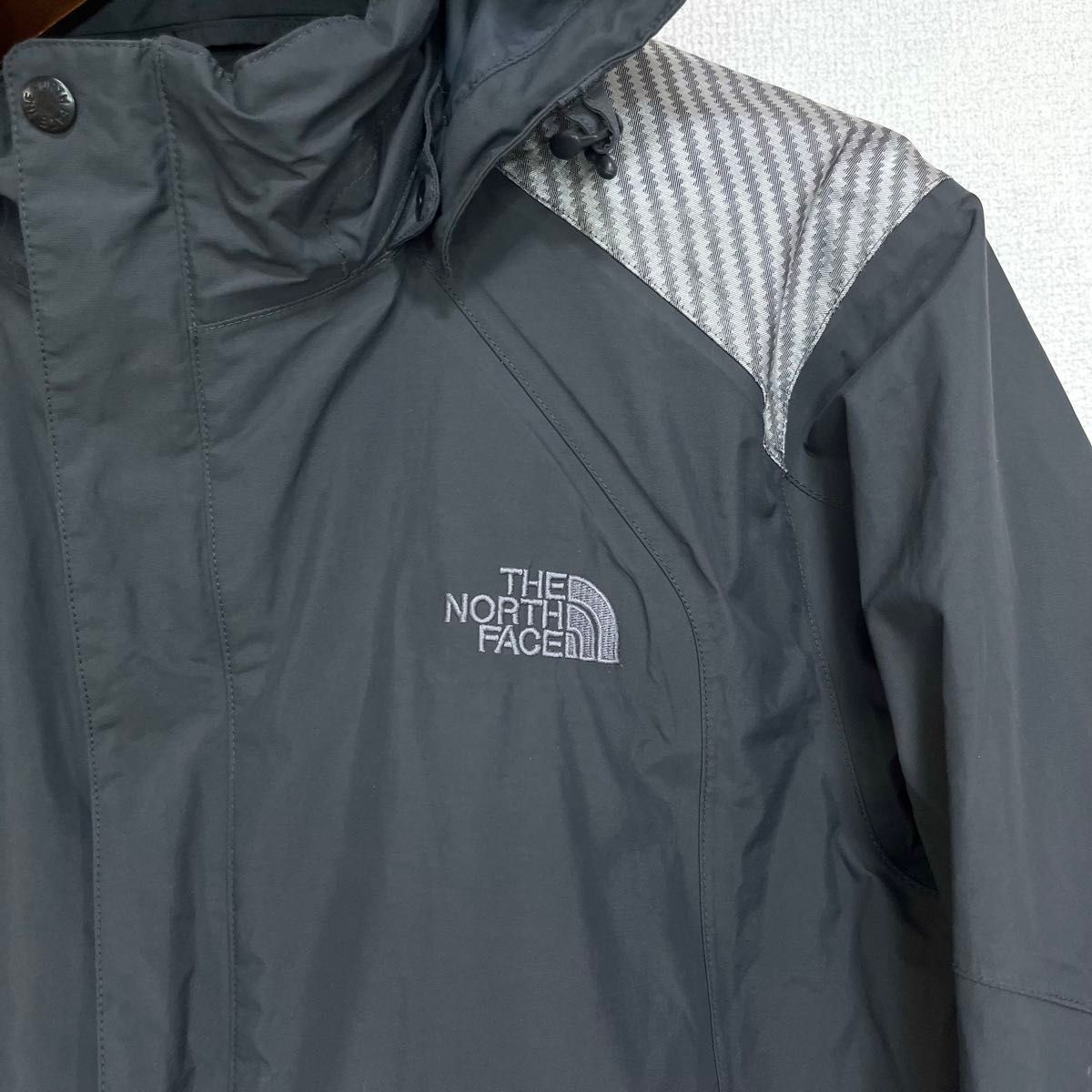 美品人気 ノースフェイス マウンテンパーカー メンズM フード着脱可 透湿防水 THE NORTH FACE ナイロンジャケット