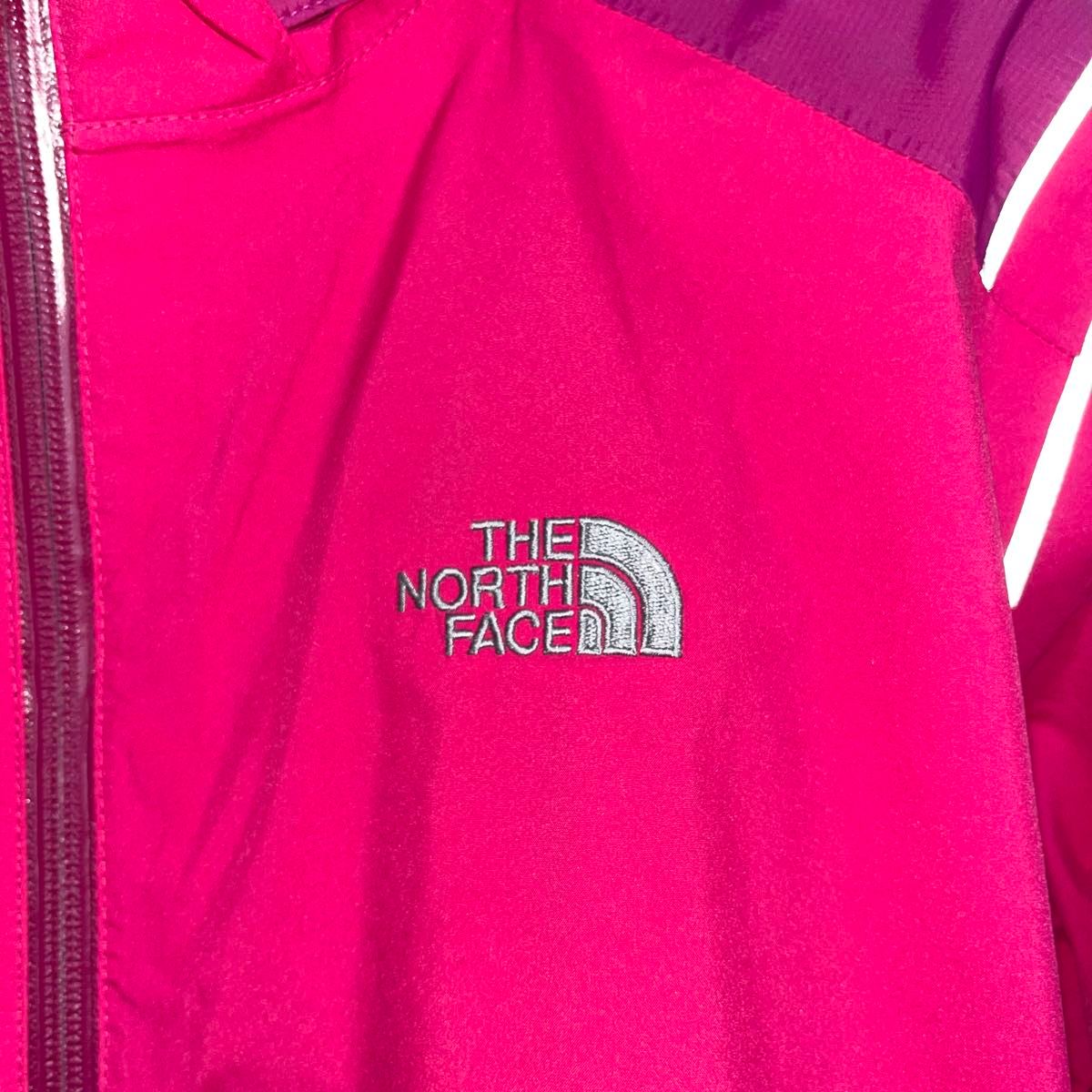 美品ノースフェイス サミット マウンテンパーカー レディースXL ゴアテックス THE NORTH FACE 透湿防水　フード着脱