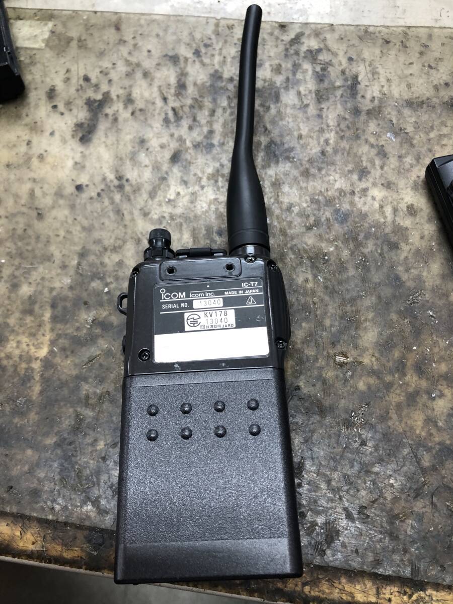 IC-T7 ICOM 144MHz 430MHz ハンディ機の画像2