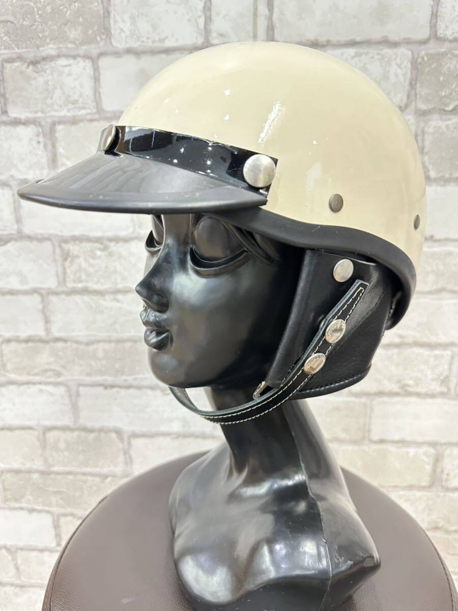 ノマドクロージング ハーフヘルメット THIRD STREET検)ビンテージ BUCO BELL ショベル ジェットヘルメット 当時物 ハーレー の画像7