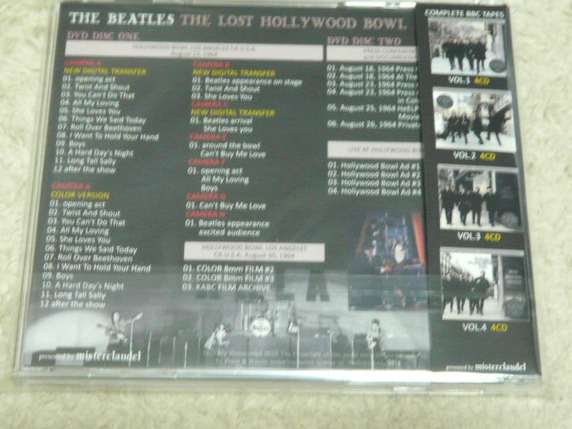 THE BEATLES / THE LOST HOLLYWOOD BOWL FILMS (2DVD)