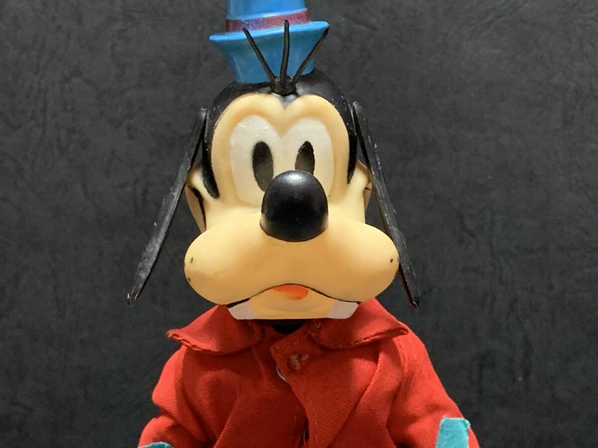  that time thing old valuable 70\'s DAIKIN Goofy doll figure sofvi Vintage soft toy Disney Mickey Mouse Disney Land 