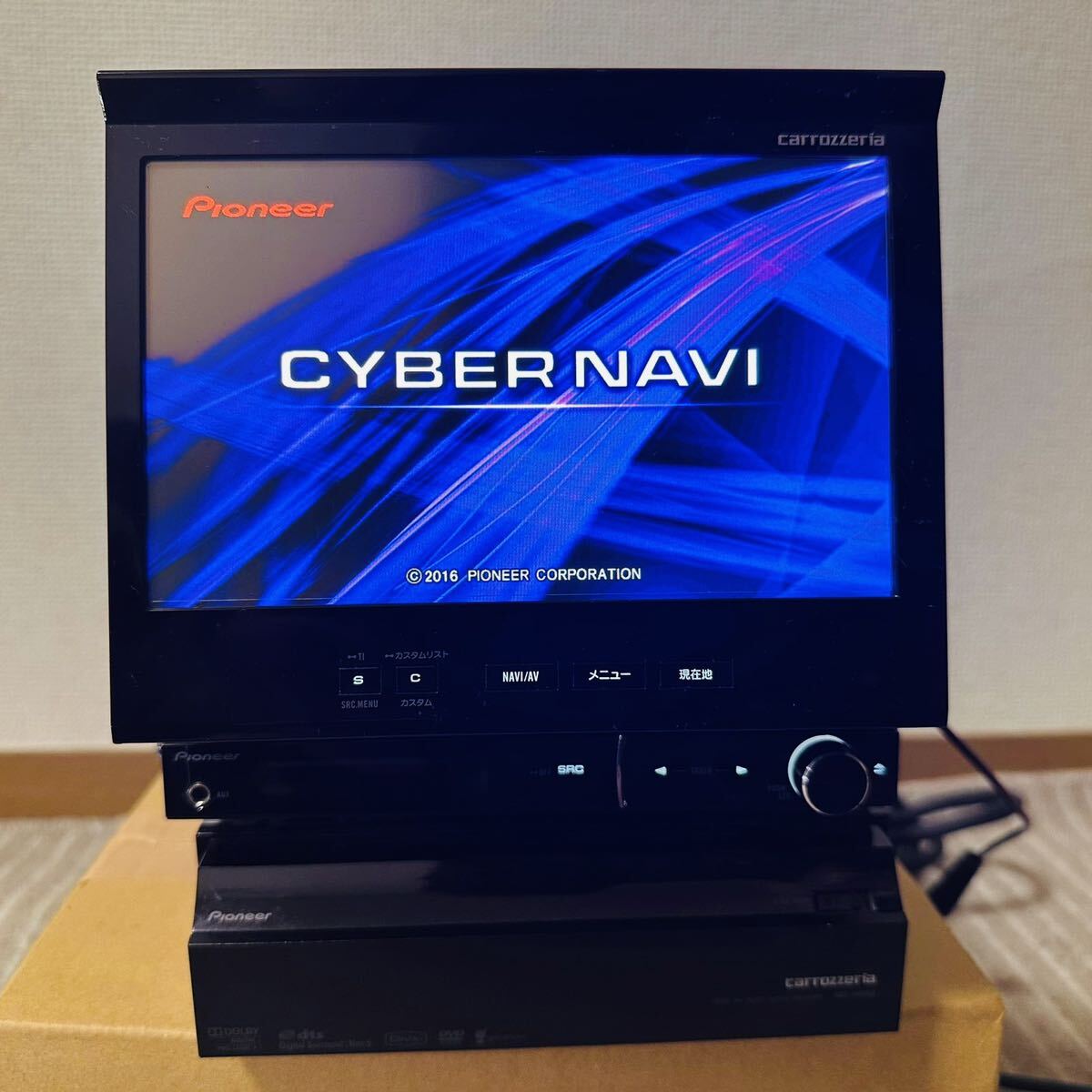 パイオニア AVIC-VH9990 HDD サイバーナビ DVD CD フルセグ TV AUX Bluetooth ipod VTR
