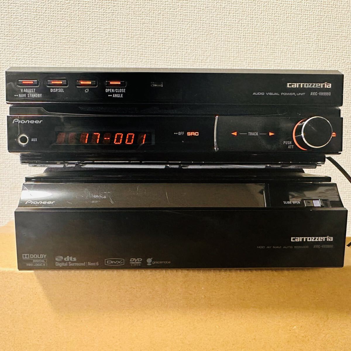 パイオニア AVIC-VH9990 HDD サイバーナビ DVD CD フルセグ TV パイオニア AVIC-VH9990 HDD サイバーナビ DVD CD フルセグ TV