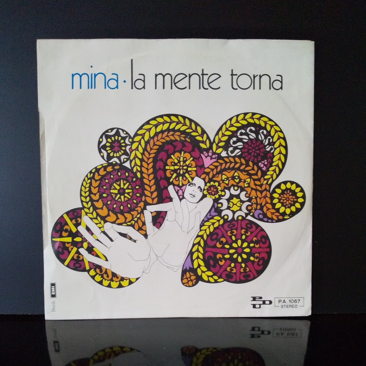 伊pdu　ミーナ　mina uomo la mente torna イタリア　カンツォーネ_画像2