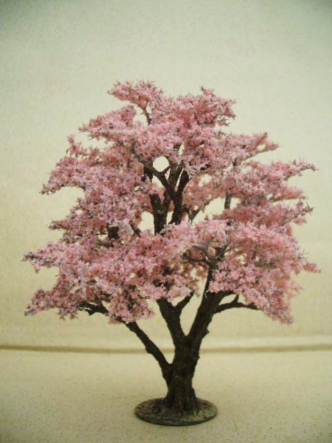 【予約】 ■樹木ストラクチャー：桜 L　【満開の桜１本】　「定形外郵便」送料込 その他