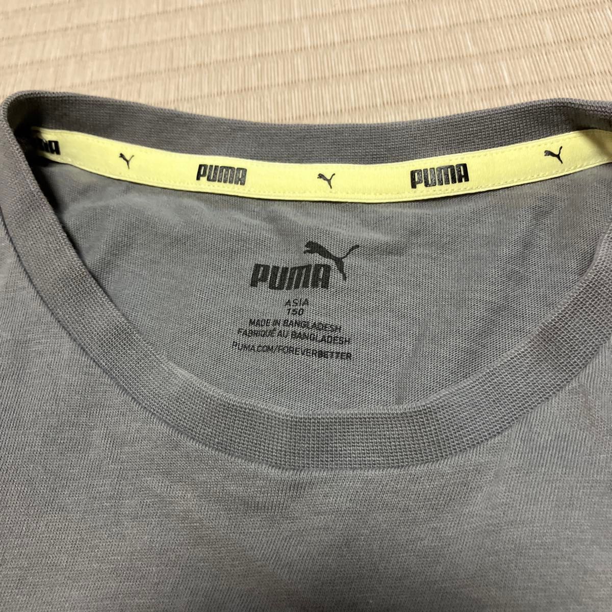 PUMA プーマ　半袖Tシャツ SIZE150cm グレー Tシャツ