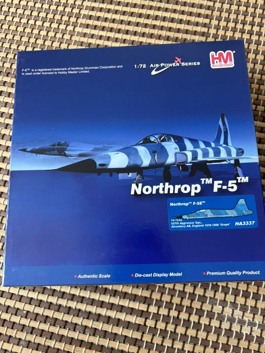 HOBBY MASTER(ホビーマスター) F-5EタイガーII アメリカ空軍第527アグレッサー飛行隊　グレイプスキーム　HA3337_画像6