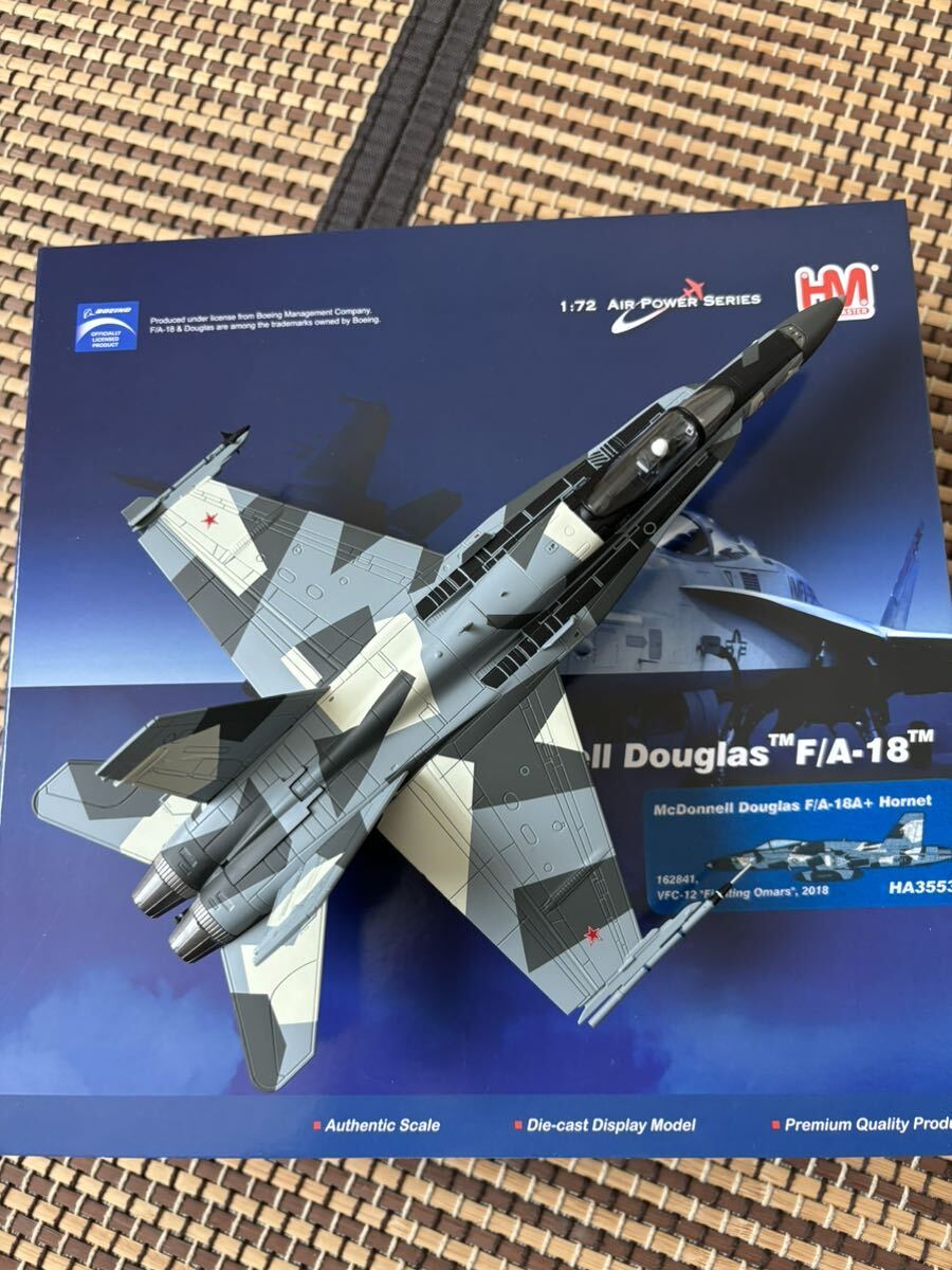 HOBBY MASTER(ホビーマスター) F/A-18A+ホーネット VFC-12 ファイティング・オマーズ HA3553_画像1